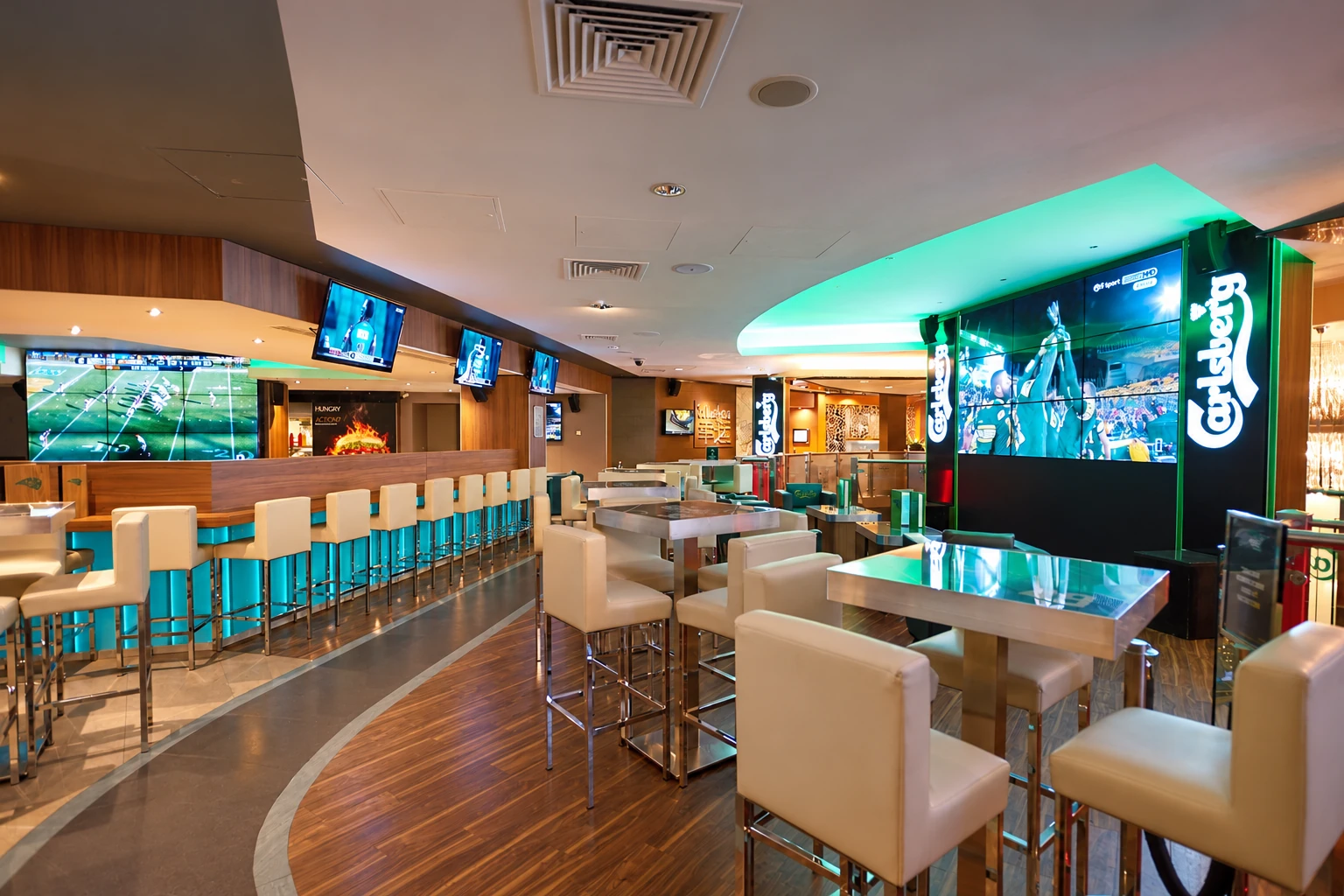 Carlsberg Sports Bar flooring - image 4