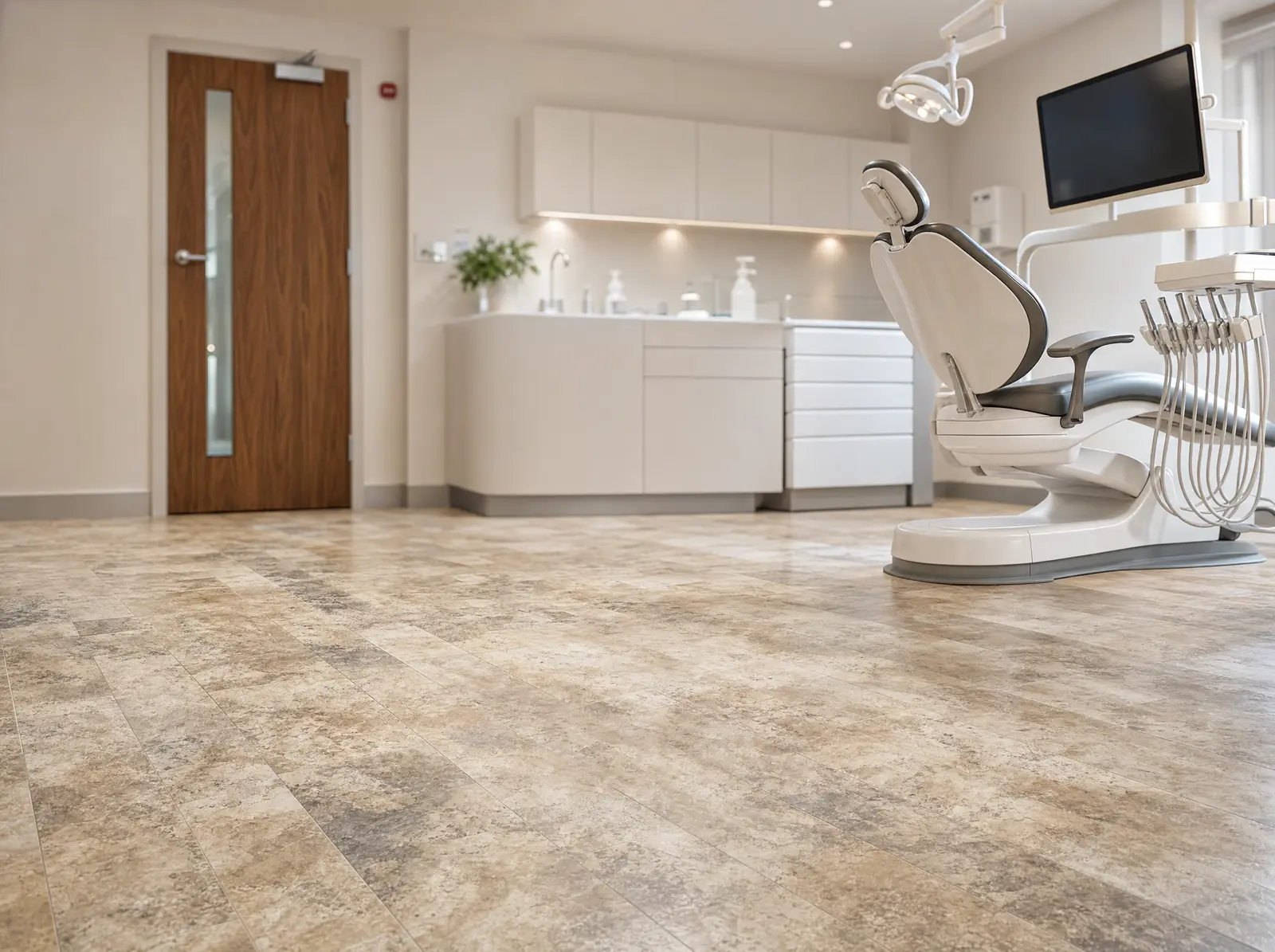 Dental Surgery, Wakefield - Healthcare flooring project by WH Flooring & Tiling