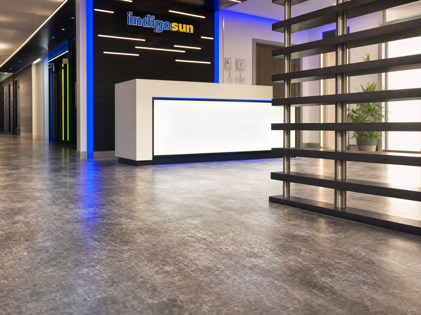 Indigo Sun - Retail flooring project by WH Flooring & Tiling