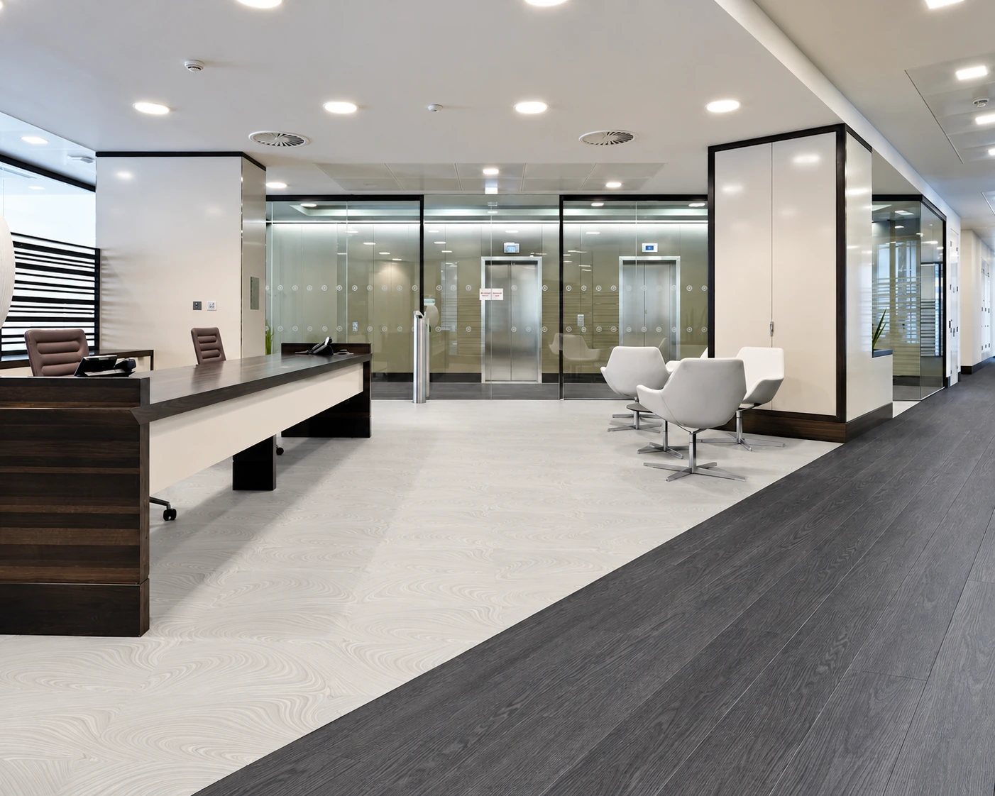 Luxury Vinyl Tile (LVT) example 1