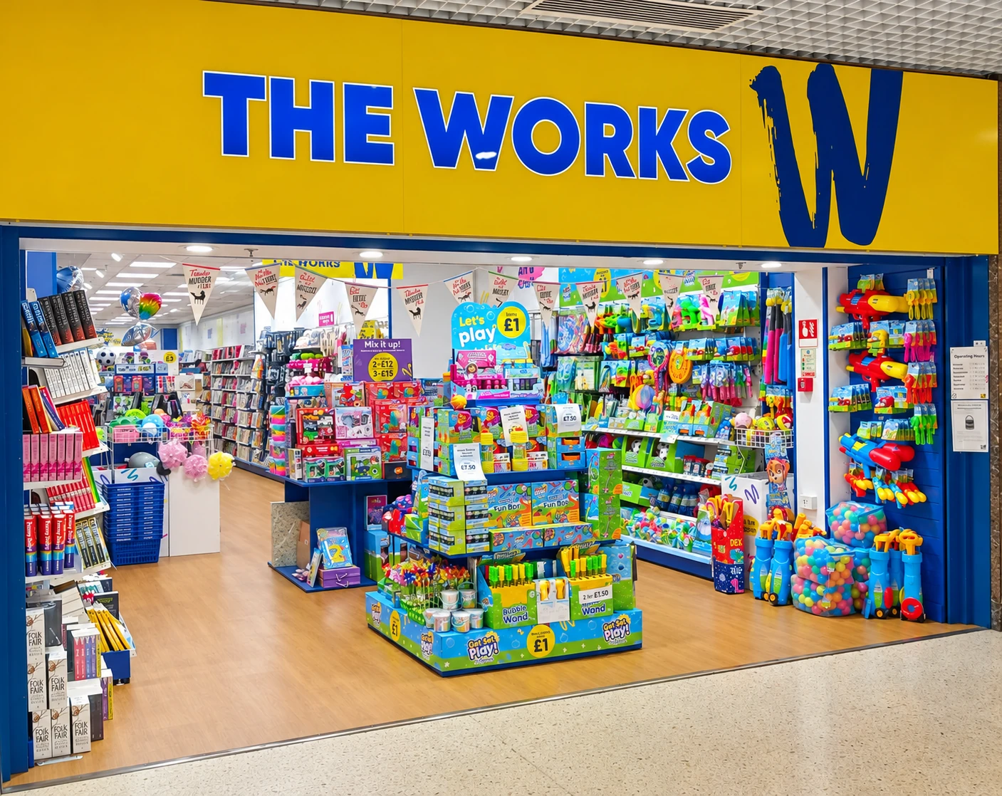 The Works - Retail flooring project by WH Flooring & Tiling