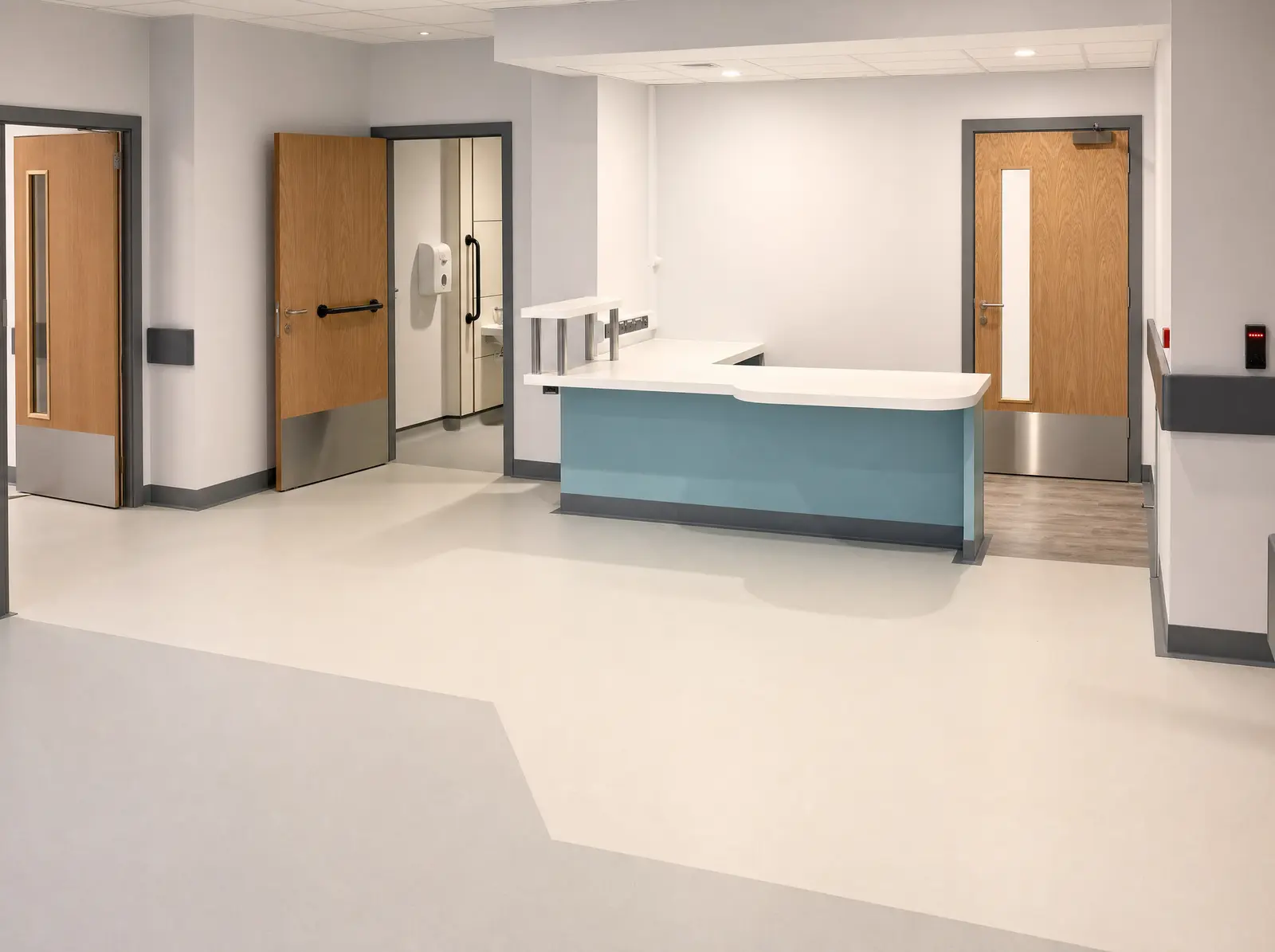 West Cumberland Hospital flooring - image 5